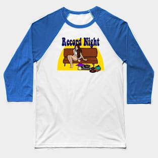 Record Night Baseball T-Shirt